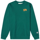 Billionaire Boys Club Men's Small Arch Logo Crew Sweat in Forest Green