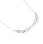 AMBUSH® - Flame Sterling Silver Necklace - Silver