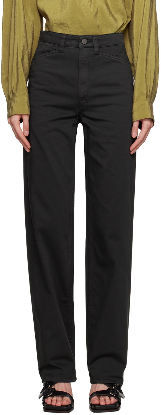Denton Straight Leg Trousers Green main image 1