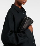 The Row Leather pouch
