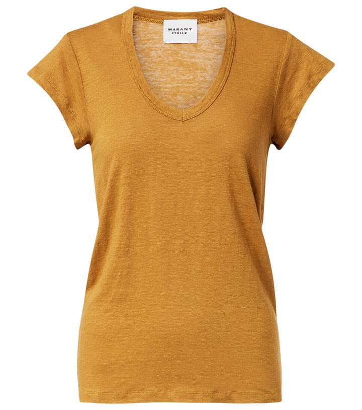 Photo: Marant Etoile Zankou linen T-shirt