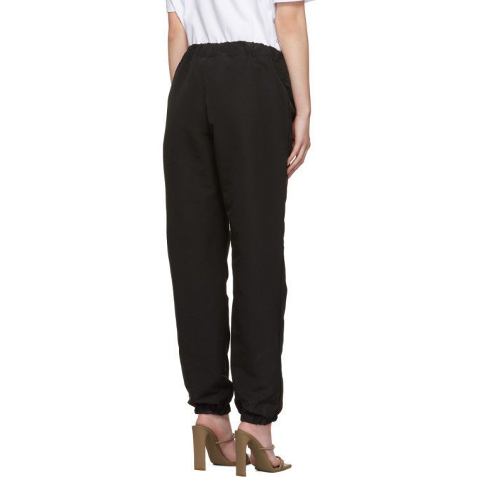 Polythene* Optics Black Poplin Logo Lounge Pants