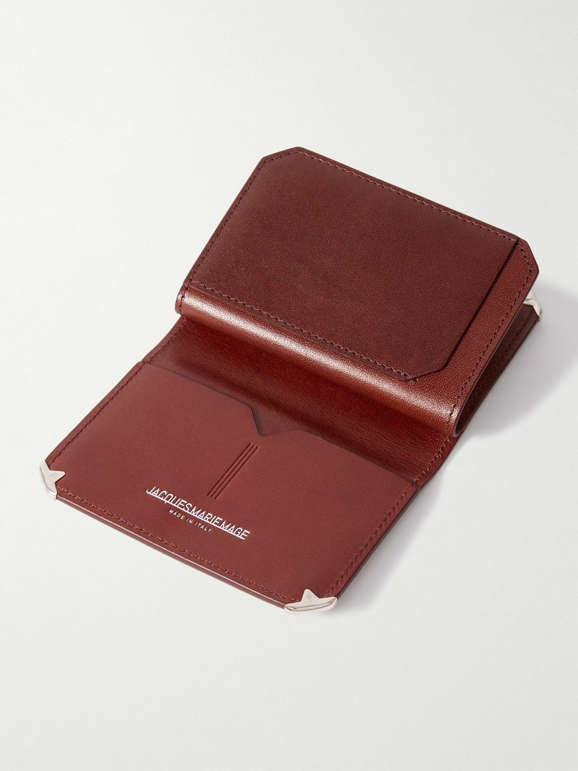 Jacques Marie Mage - Elston Leather Trifold Wallet