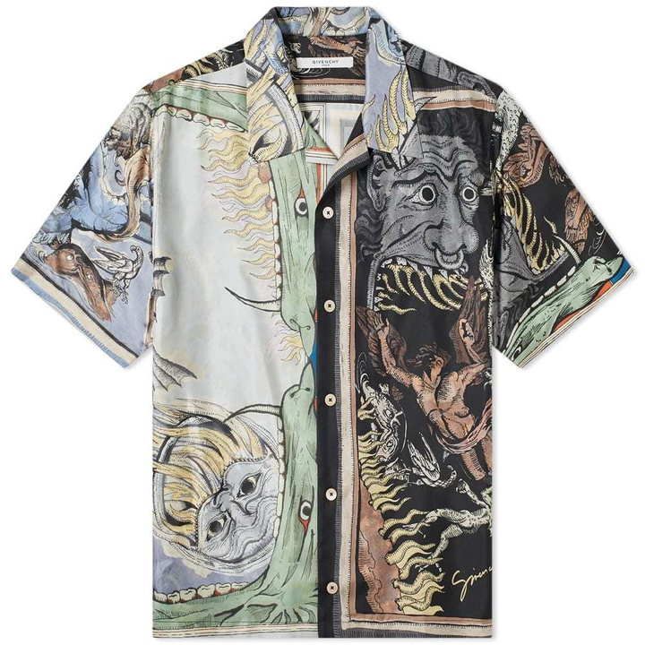 Photo: Givenchy Icarus Silk Hawaiian Shirt