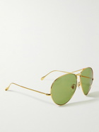 Gucci Eyewear - Aviator-Style Gold-Tone Sunglasses