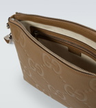 Gucci - Jumbo GG Medium leather messenger bag