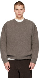 Studio Nicholson Gray Moray Knit Sweater