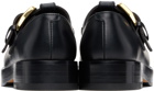 Bottega Veneta Black Helium Mary-Jane Loafers