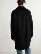 SAINT LAURENT - Cotton-Blend Coat - Black