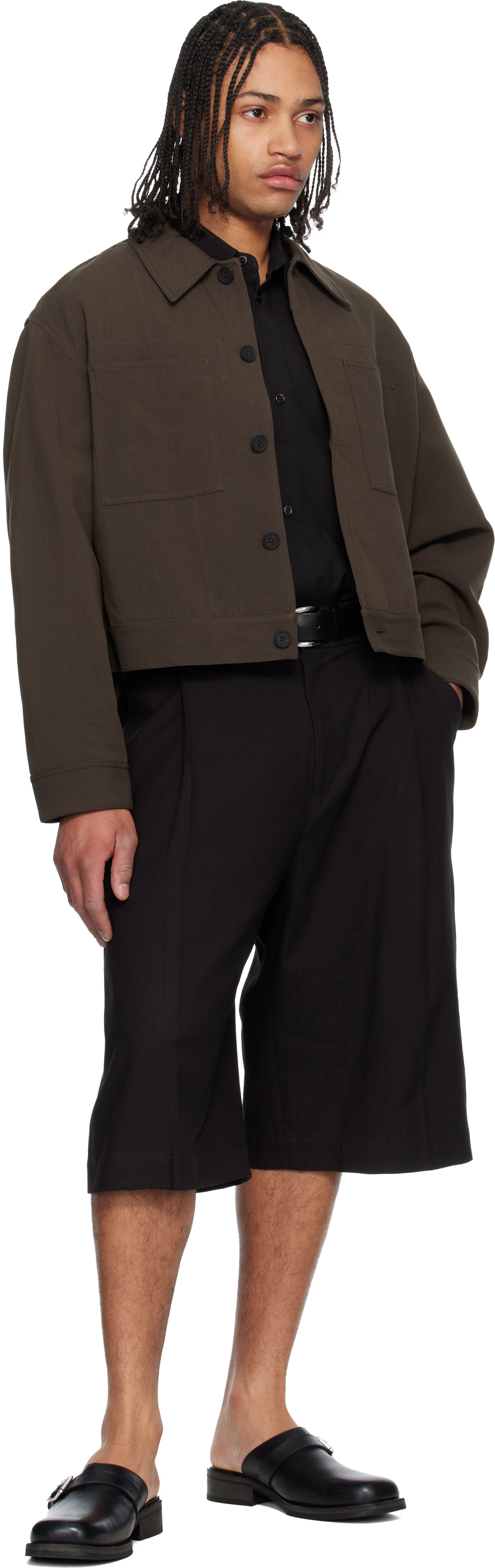 Studio Nicholson Brown Piper Jacket