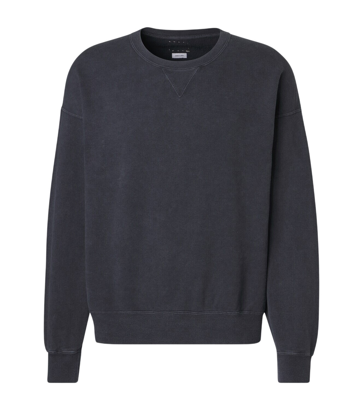 Visvim Men's Court Sweatshirt in Black Visvim