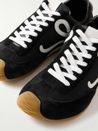 LOEWE - Ballet Runner 2.0 Logo-Appliquéd Shell, Suede and Leather Sneakers - Black