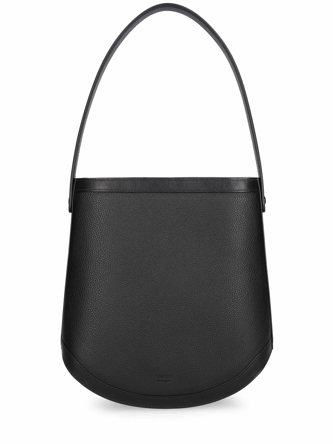 SAVETTE The Large Bucket Leather Shoulder Bag Savette