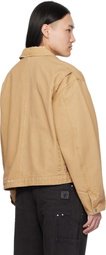 Represent Beige Heaton Workwear Jacket