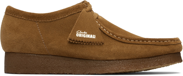 Photo: Clarks Originals Tan Wallabee Derbys