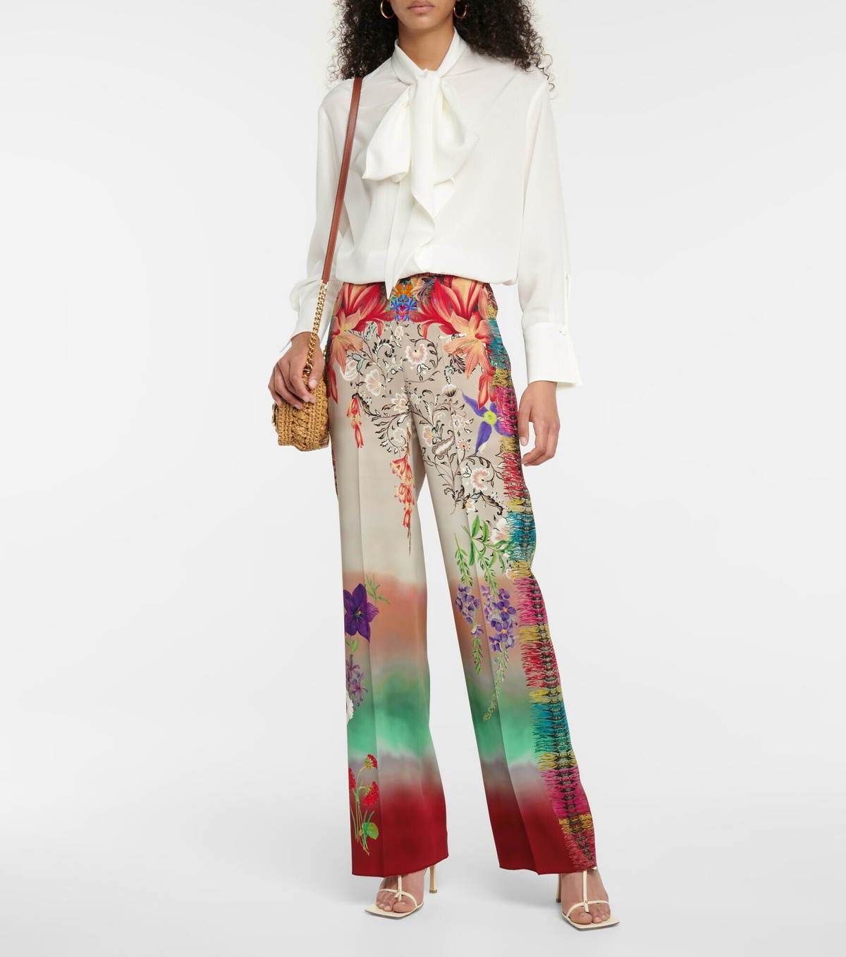 Etro - Printed wide-leg pants Etro