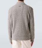 Tod's Ribbed-knit wool and cashmere cardigan