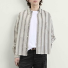 Won Hundred Men's Maza Stripe Shirt in Rock Ridge Combi