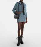 Gucci GG leather lace-up boots