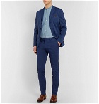 Boglioli - Blue Slim-Fit Stretch-Cotton Twill Suit Trousers - Men - Blue