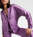 The Sei Silk blouse
