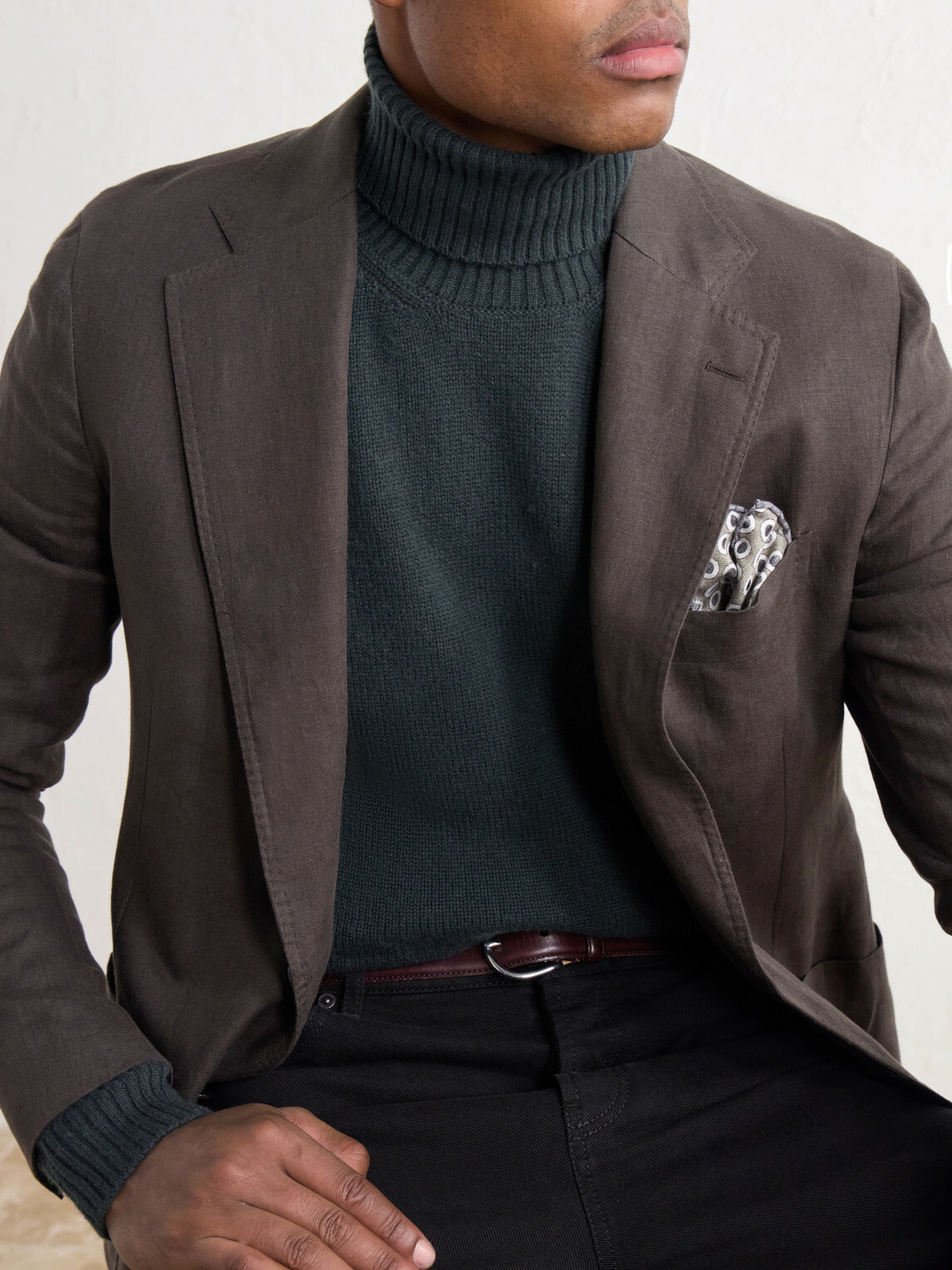 Boglioli - Virgin Wool and Cashmere-Blend Rollneck Sweater - Green
