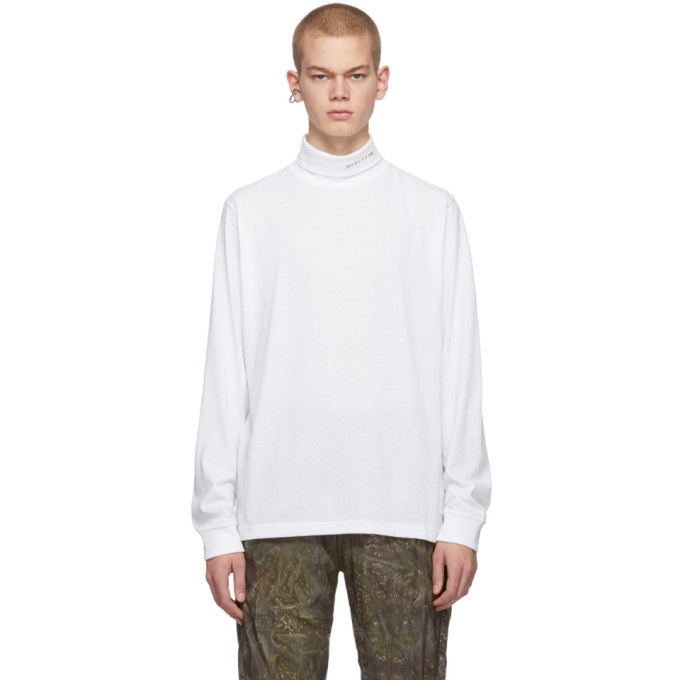 Photo: 1017 ALYX 9SM White Roll Neck Turtleneck