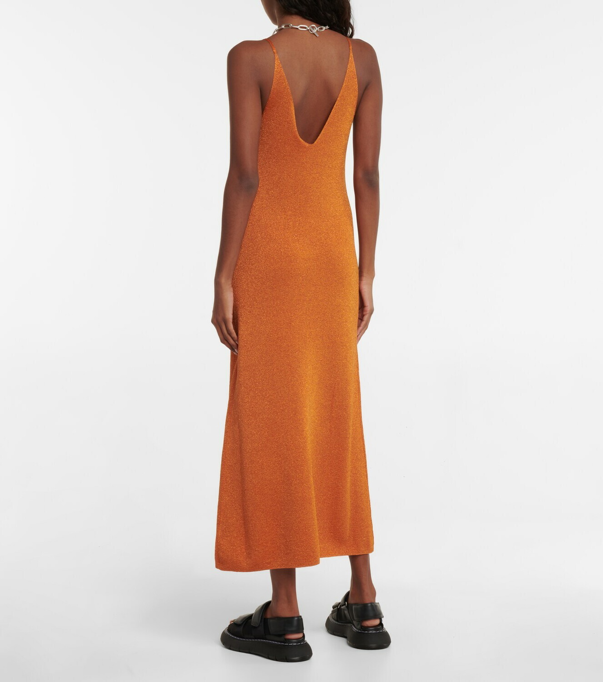 dodo bar or metallic dress Dodo Bar Or Metallic knit maxi dress Dodo Bar Or