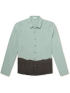 James Perse - Dip-Dyed Linen Shirt - Gray