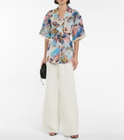 Zimmermann - Postcard printed shirt