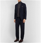 Camoshita - Navy Slim-Fit Twill Suit Jacket - Men - Navy