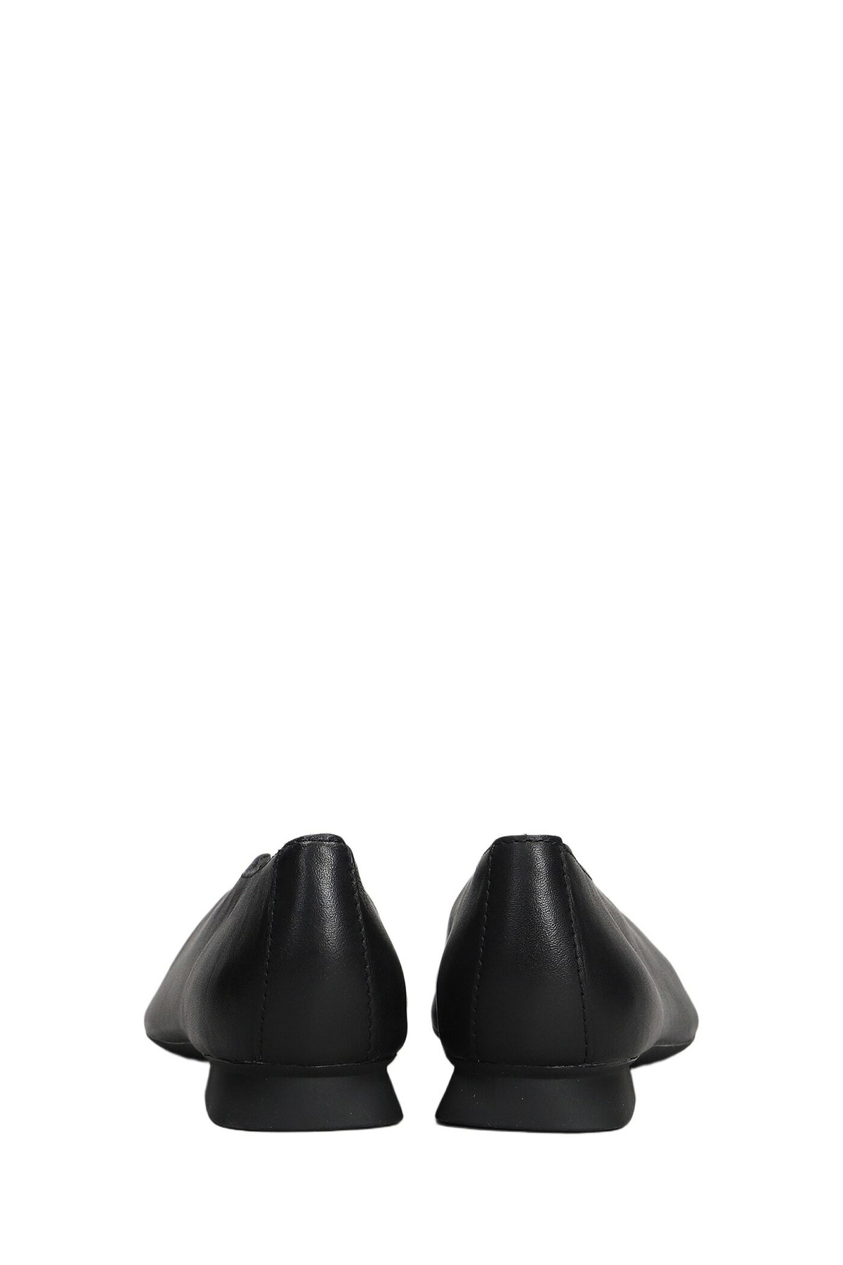 Camper Casi Myra Ballet Flats In Black Leather