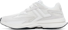 Lanvin White & Off-White JLA Mesh Sneakers