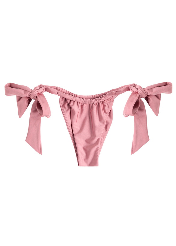 Photo: Faithfull The Brand Costa Tie-fastening Bikini Briefs Pink
