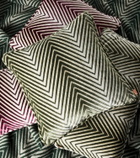 Missoni Ziggy jacquard velvet cushion