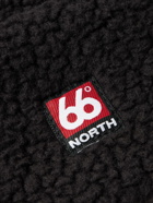 66 North - Tindur Logo-Appliquéd Faux Shearling Beanie