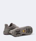 Zegna Triple Stitch Monte suede slip-on sneakers