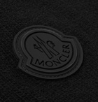 Moncler - Logo-Appliquéd Virgin Wool Beanie - Black