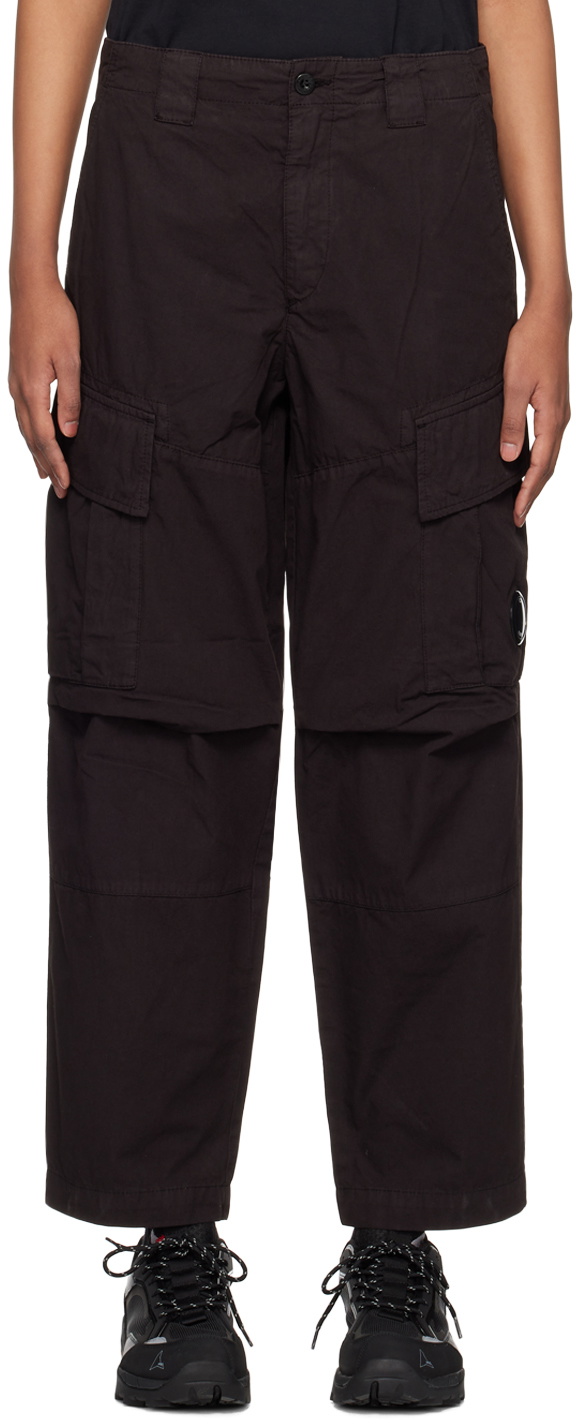 C.P. Company Black Lens Cargo Pants