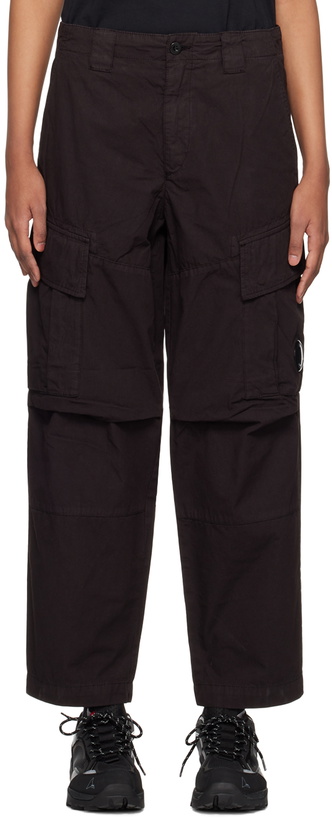 Photo: C.P. Company Black Lens Cargo Pants