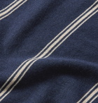 Brunello Cucinelli - Striped Cashmere Sweater - Blue