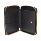 Versace Men's Medallion Zip Wallet in Black/Gold