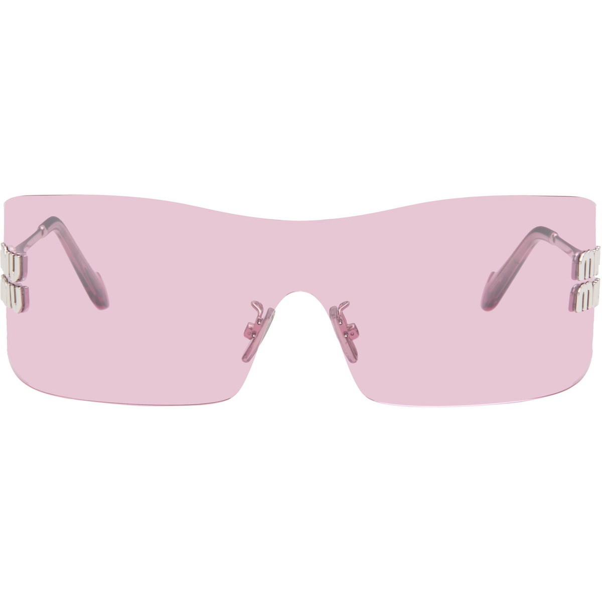 Miu Miu Eyewear Pink Aube Sunglasses