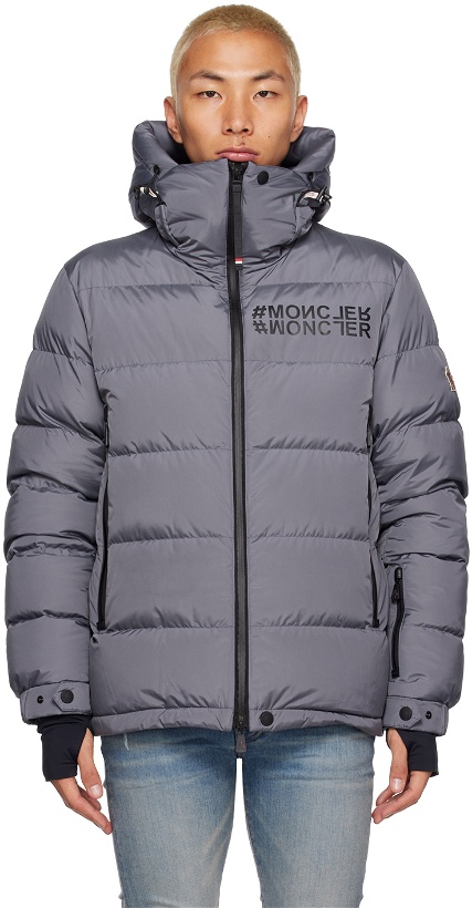 Photo: Moncler Grenoble Grey Isorno Down Jacket