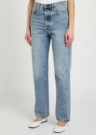Toteme Twisted-seam Straight-leg Jeans Blue Denim