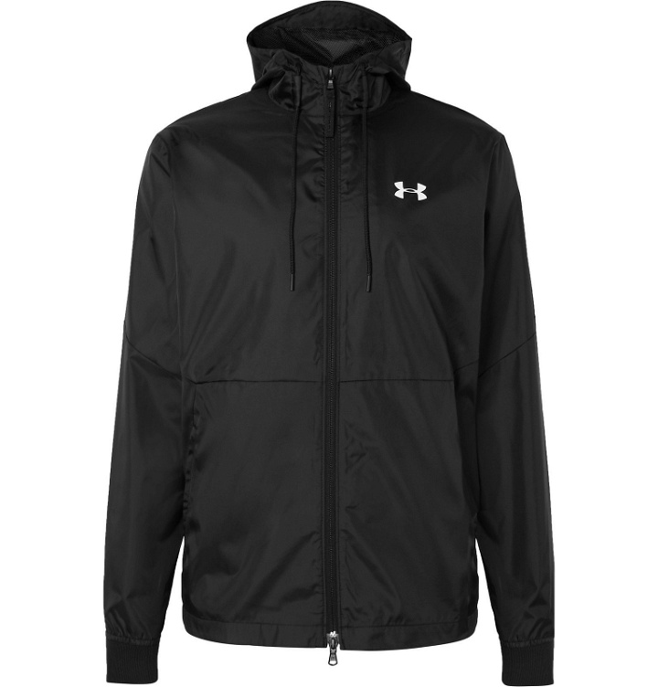 Photo: Under Armour - Field House Hooded Shell Jacket - Black