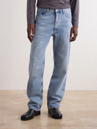 AGOLDE - 90's Straight-Leg Distressed Organic Cotton Jeans - Blue