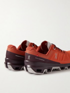 ON - Cloudventure Rubber-Trimmed Mesh Running Sneakers - Orange