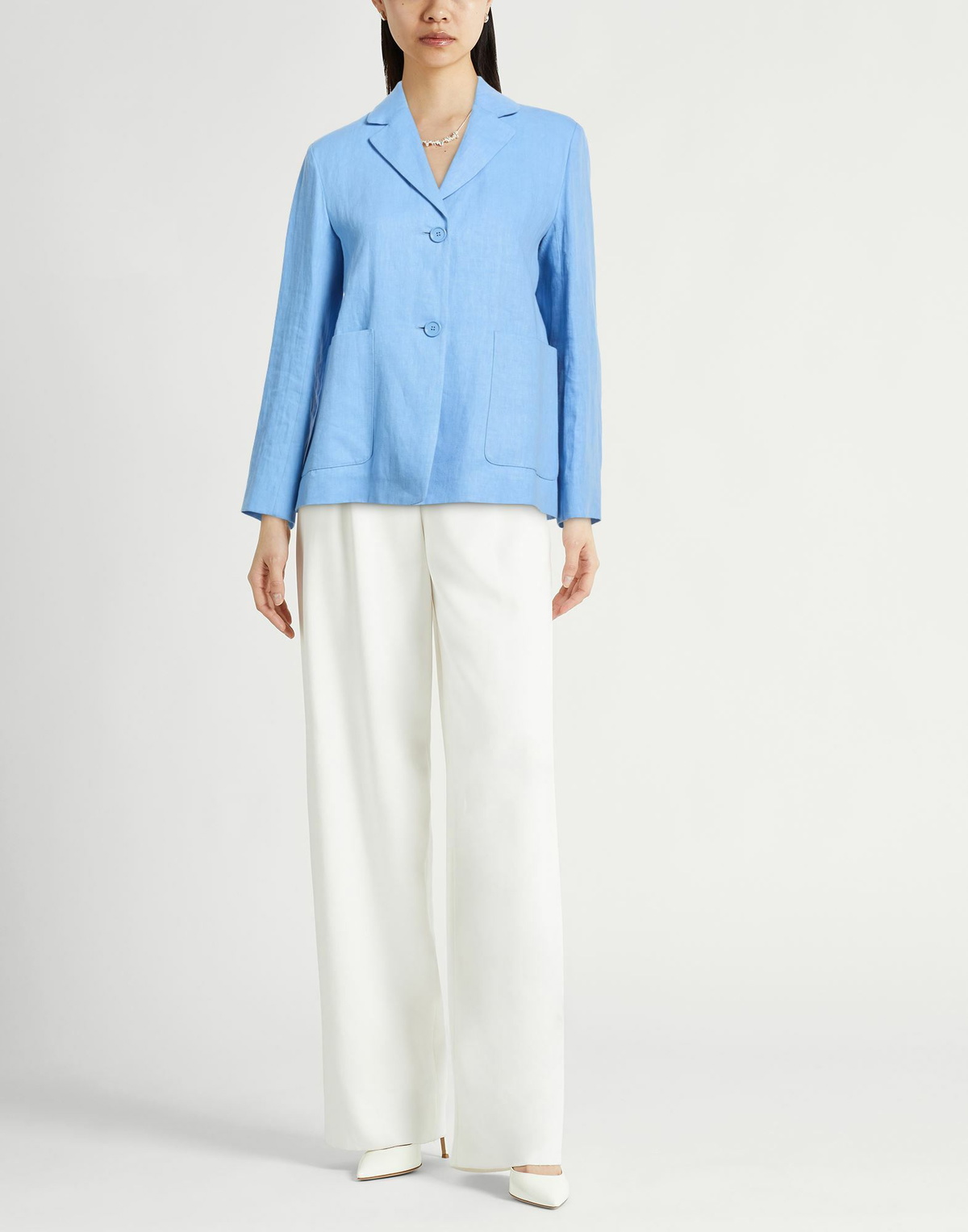 's Max Mara Womens Blazer Light in Blue