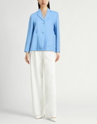 's Max Mara Womens Blazer Light in Blue